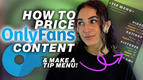 how to set prices on onlyfans|How to Set the Right Price for Your OnlyFans Content